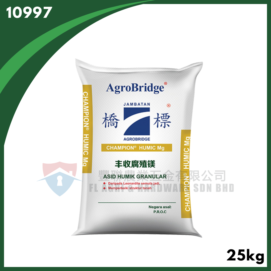 AGROBRIDGE CHAMPION HUMIC MG (25KG)