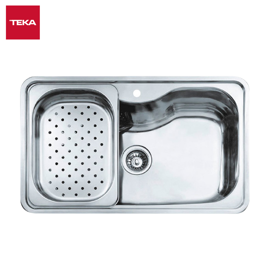 Teka 80cm Top Mount Stainless Steel Sink INOXTEEL JUMBO