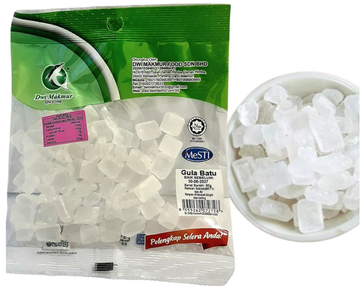 Rock Sugar 80 Grams RM3.50 X 5 Units C.Dwi Makmur