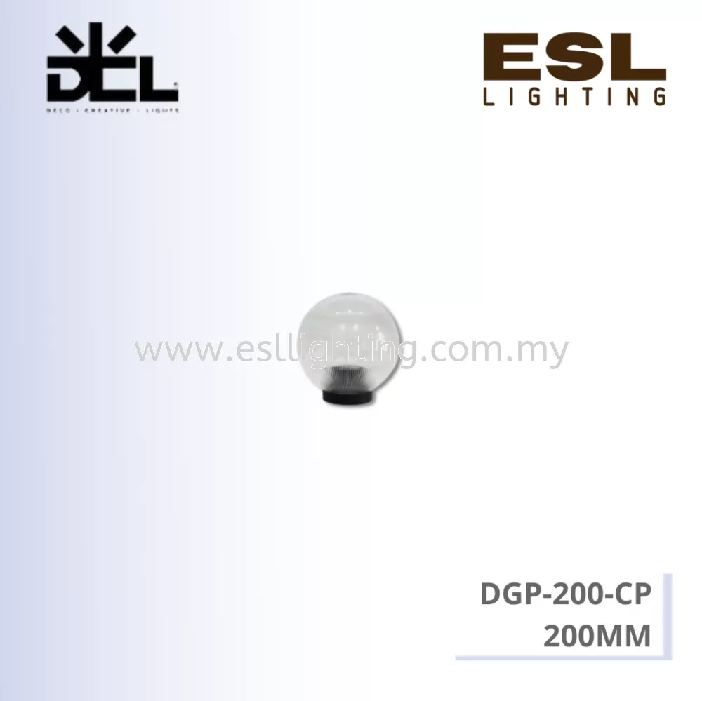 DCL OUTDOOR LIGHT DGP-200-CP (200MM)