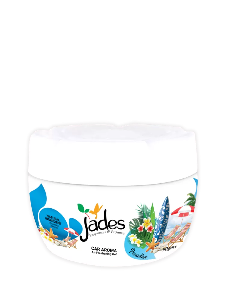 Jades Car Aroma Gel 90gm - Paradise (Air Freshener Car)