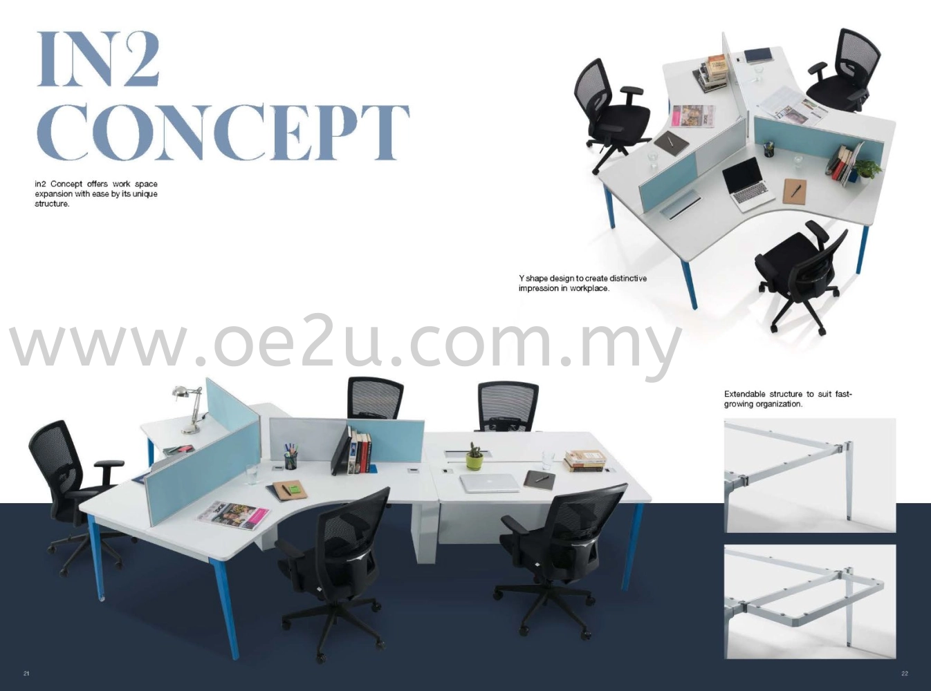 Office Workstation (UA Desking Concept)