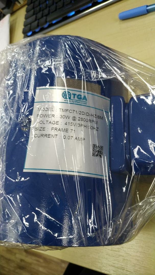 TGA FAN Industrial Electric Motor | Forced Cooling Fan for Variable Frequency Drive Controlled