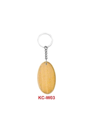 Wooden Keychain - KC-W03(c/wbox)