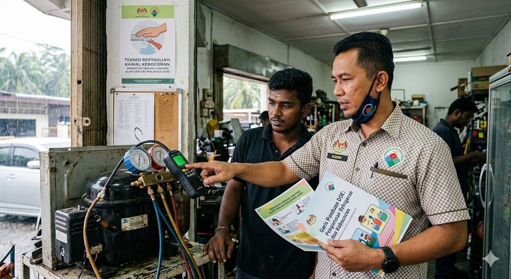 refrigerant leakage environmental law Malaysia DOE