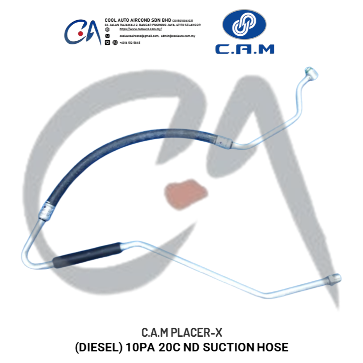 C.A.M PLACER-X (DIESEL) 10PA 20C ND SUCTION HOSE