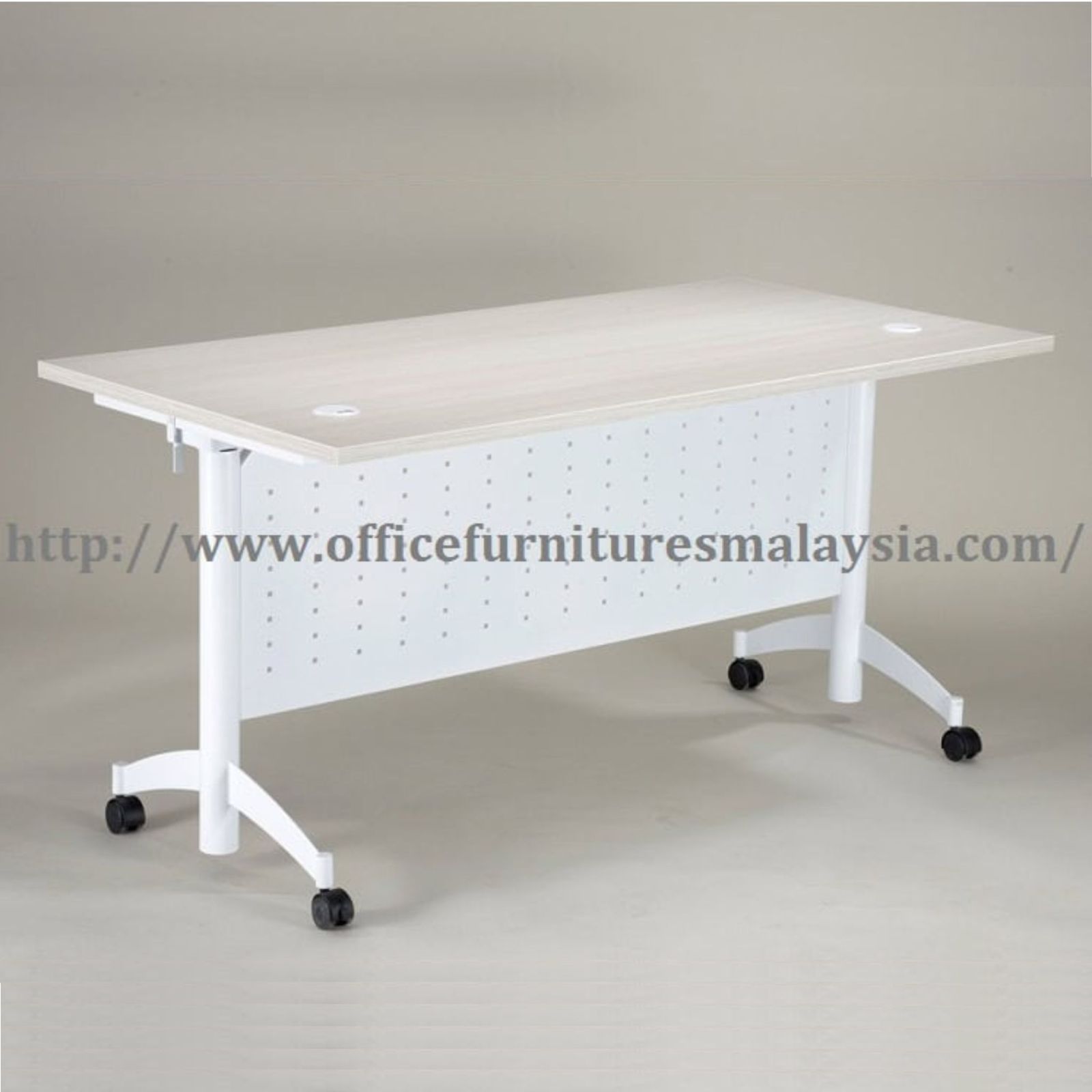 2 ft x 6 ft Folding Conference Tables with Wheels OFR1860