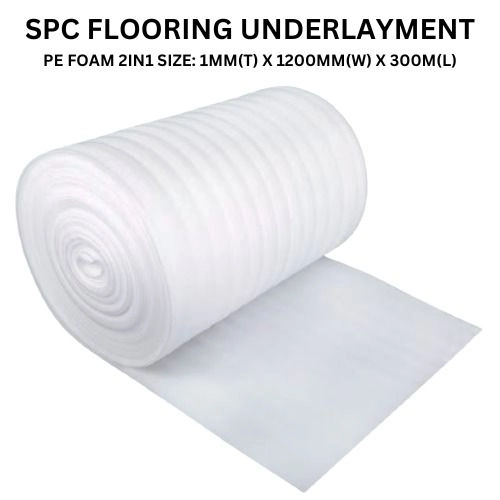 1.0mm Lami PE Foam Underlayment (2in1)