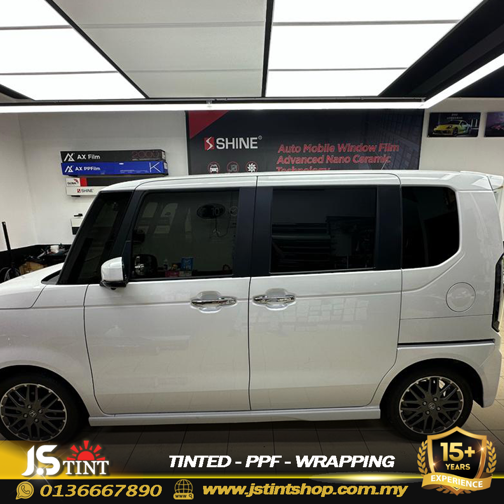 Honda N Box Install Tinting