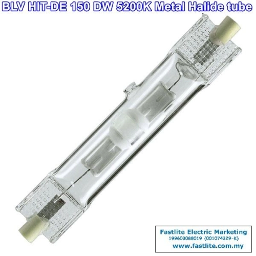 BLV HIT-DE 150 dw 5200K 221704 metal halide daylight (white) made in Germany