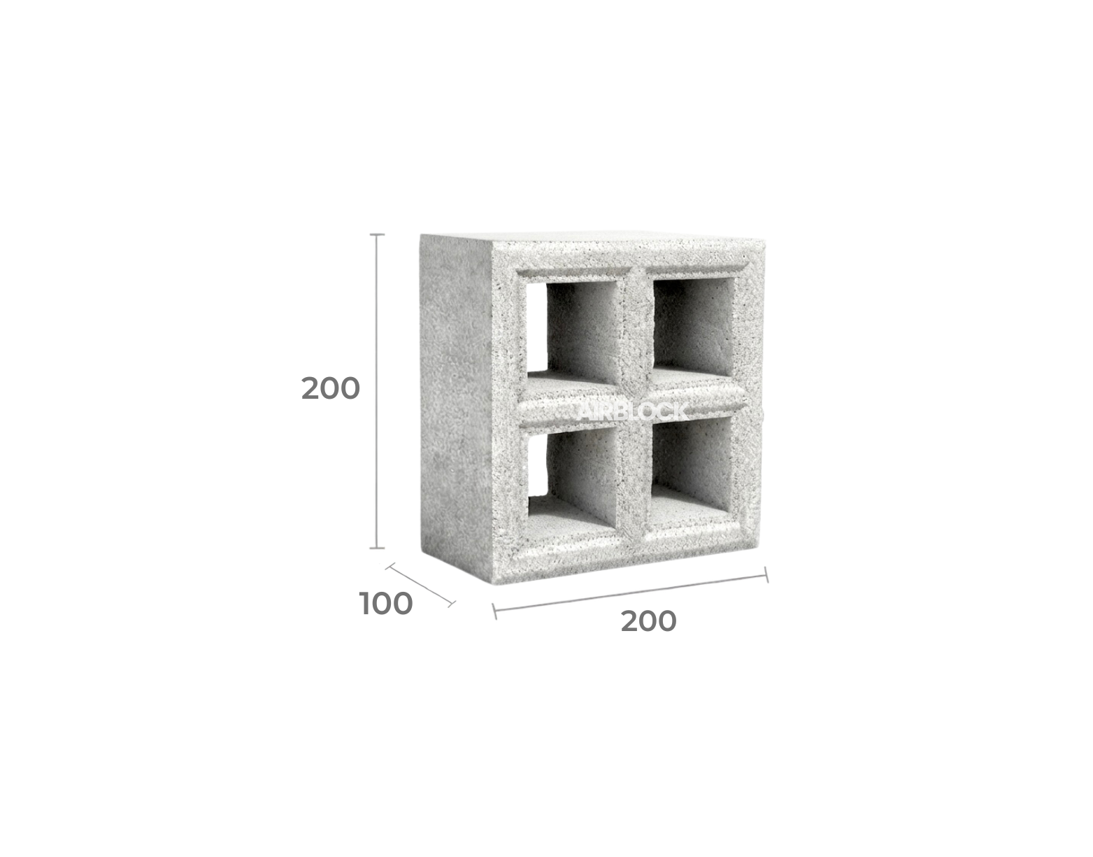 Airblock Quadra Breeze Ventilation Block - AB#001