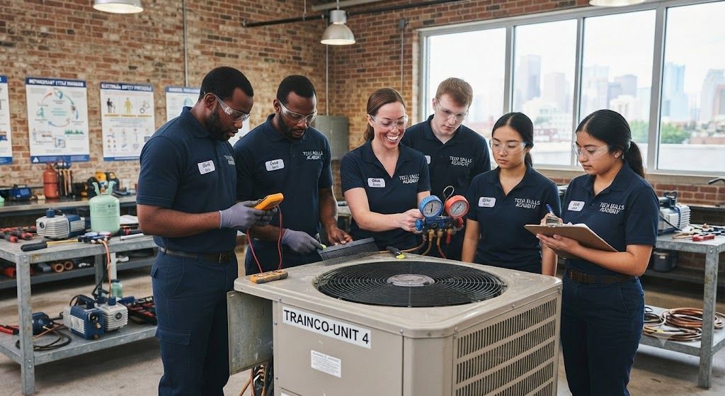 HVAC maintenance skills training