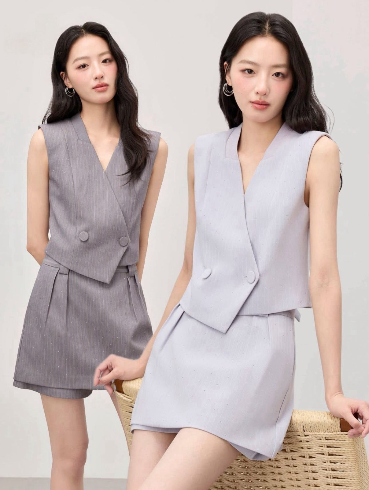Al茅via Vest & Skort