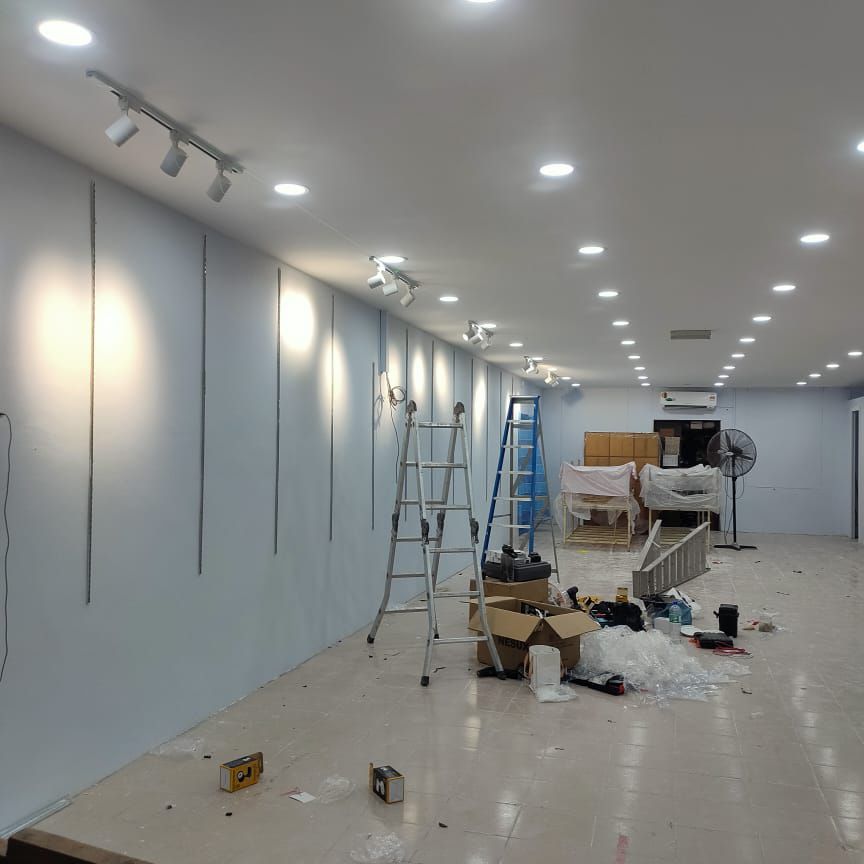 Commercial Lighting Installation