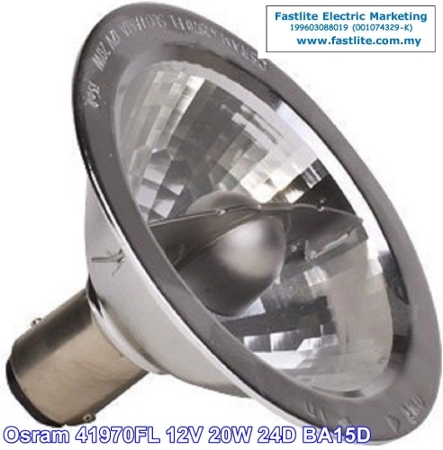 Osram 41970FL 12v 20w BA15d Halospot 70