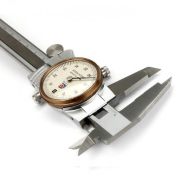 GUANGLU New metal-cased calipers with watch