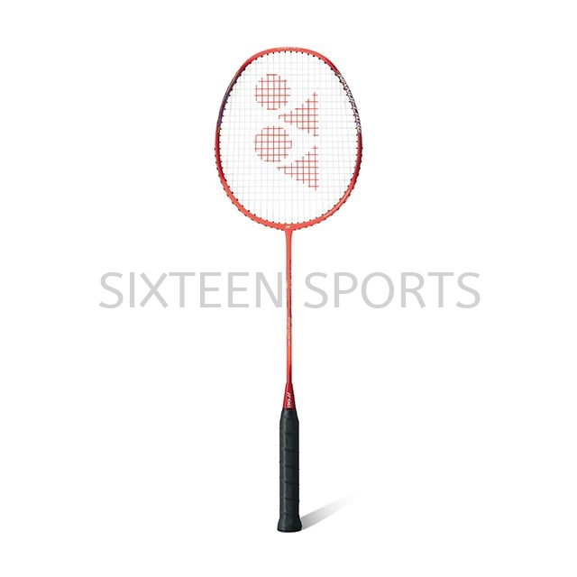 Yonex Nanoflare 001 Ability Red Badminton Racket Frame (C/W Yonex BG5 match string & Ac109 Overgrip)