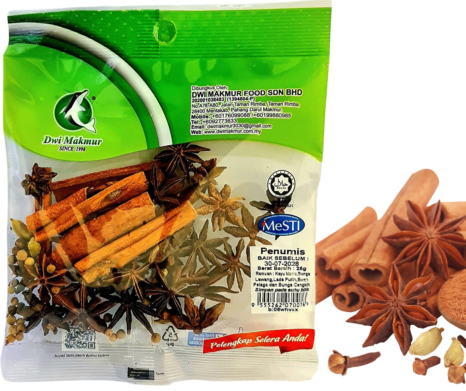 Penumis 25 Grams RM3.50 X 5 Units C.Dwi Makmur