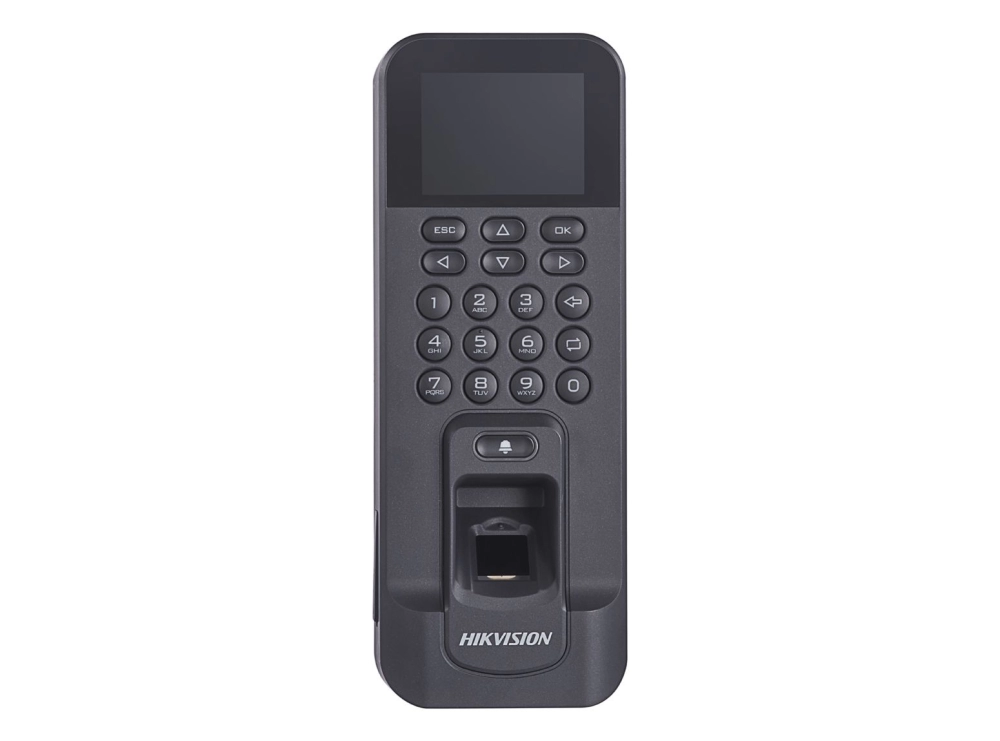 Hikvision Fingerprint Access Control Terminal DS-K1T804AEF - Door Access Package