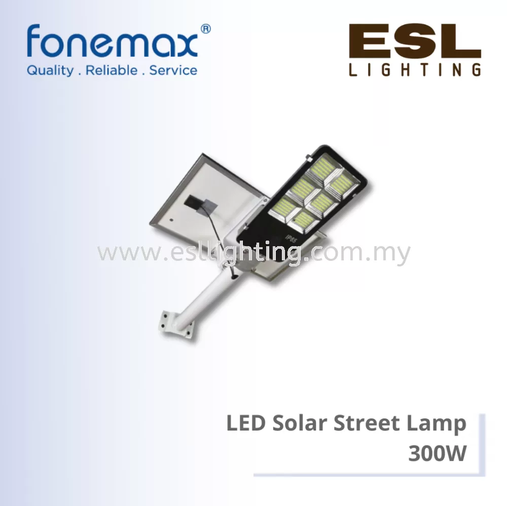 聽聽FONEMAX LED Solar Street Lamp 300W 聽- 30027463