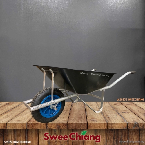 Wheelbarrow with GI Chassis & PVC Tray