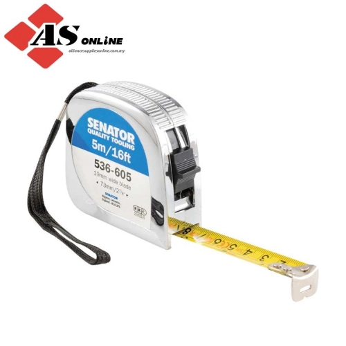 SENATOR LTC005, 5m / 16ft, Tape Measure, Metric and Imperial, Class II / Model: SEN5366050K