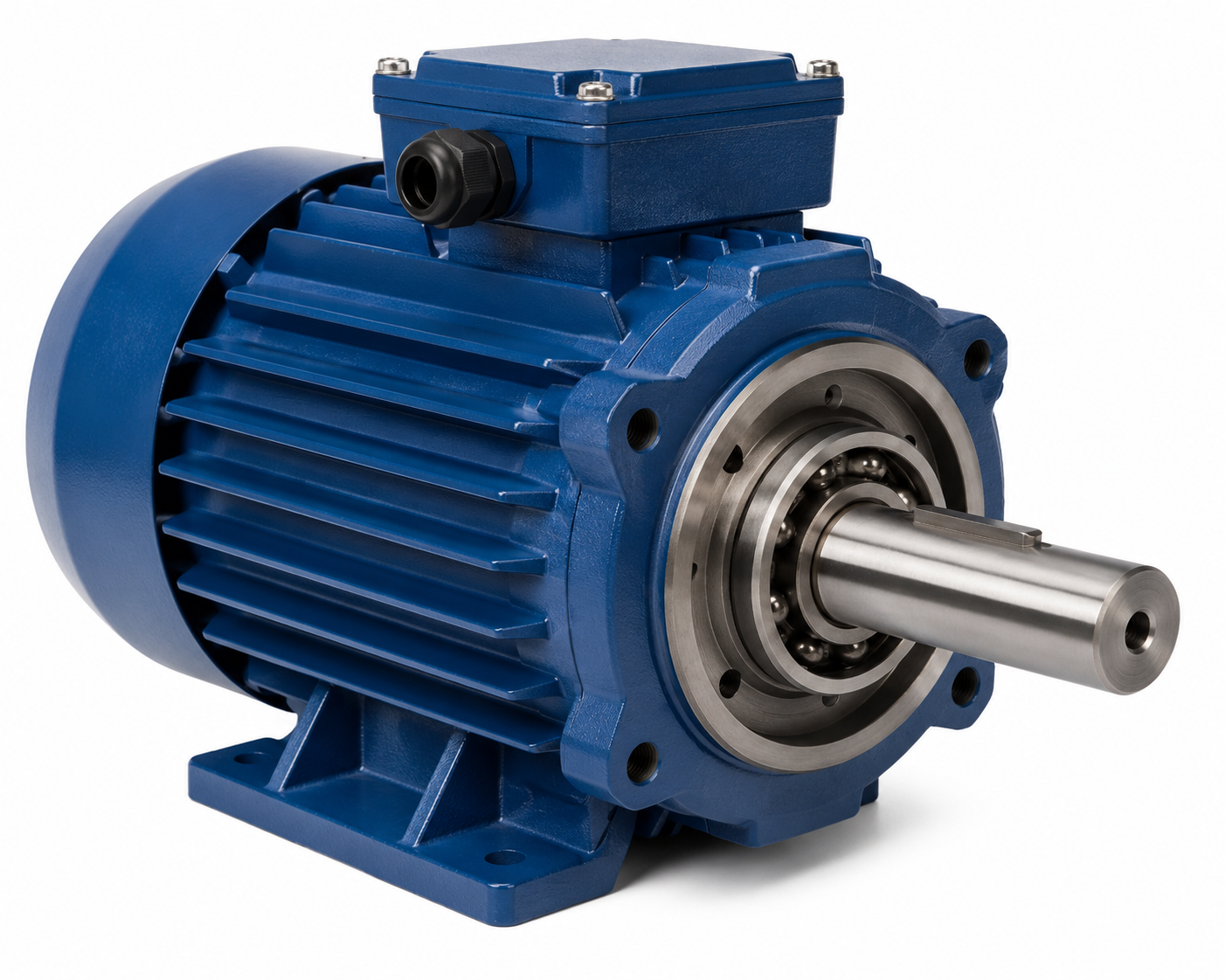 Electric Motor Shaft Bearing Fitting
