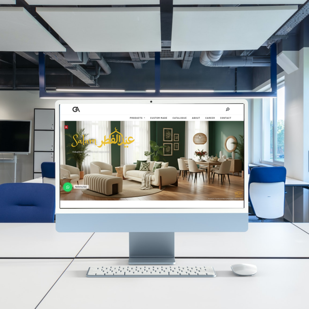 Handmade Sofa Manufacturer Web Design | SEO | Digital Marketing | Melaka