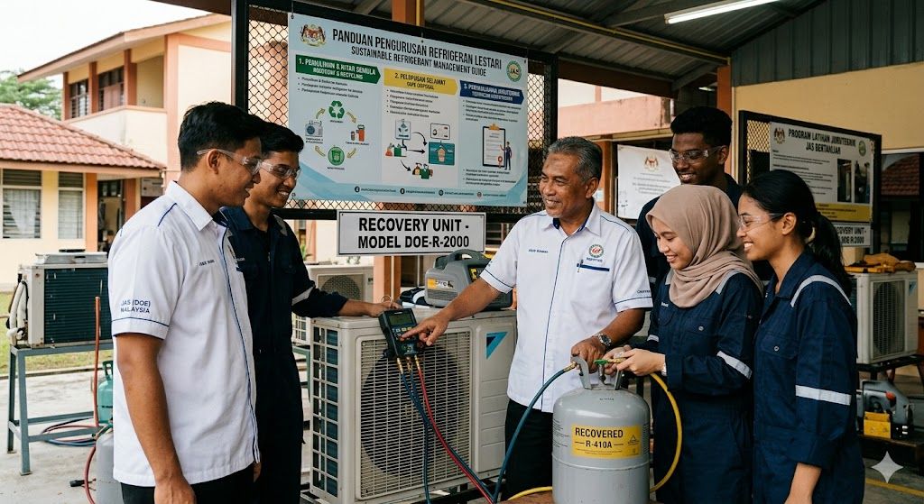 sustainable refrigerant management Malaysia