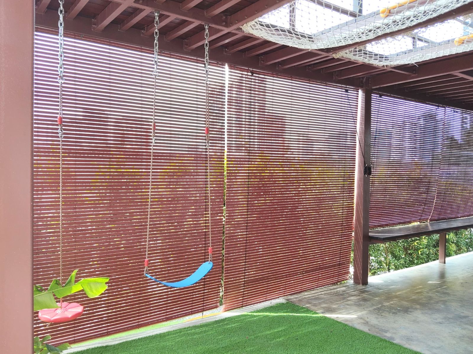 Outdoor Wooden Blind