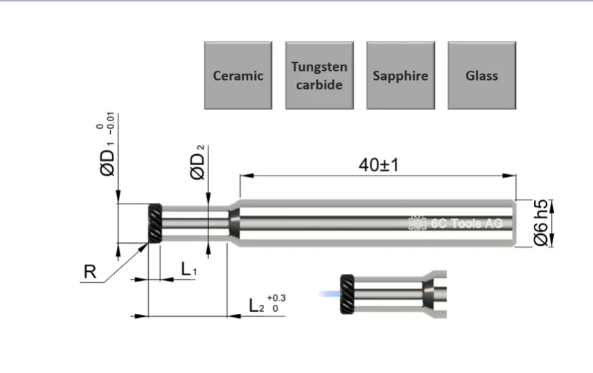 PCD End Milling (Long) 