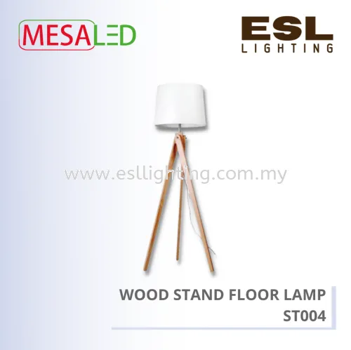 MESALED WOOD STAND FLOOR LAMP - ST004