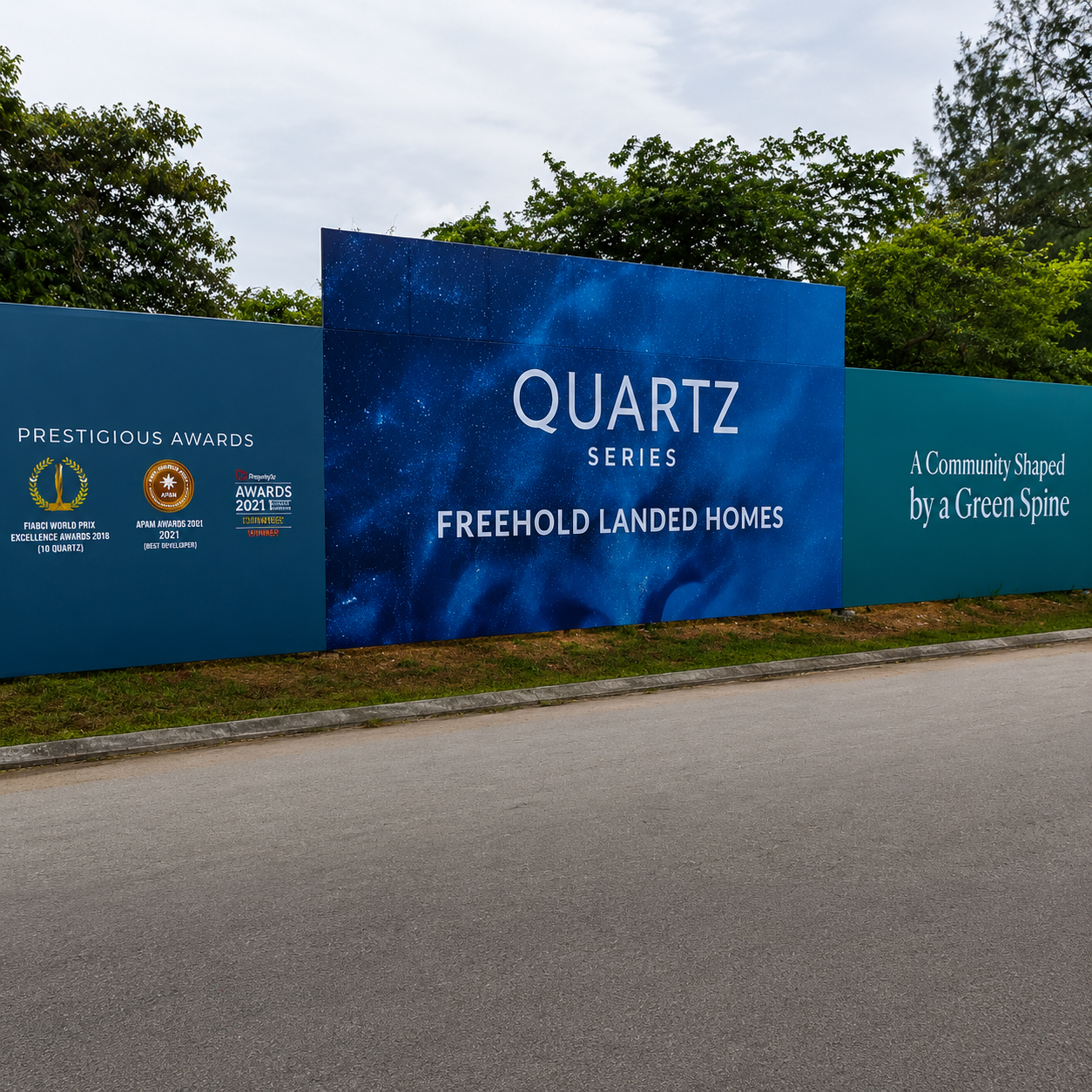 Construction Hoarding Malaysia | Custom Outdoor Signage