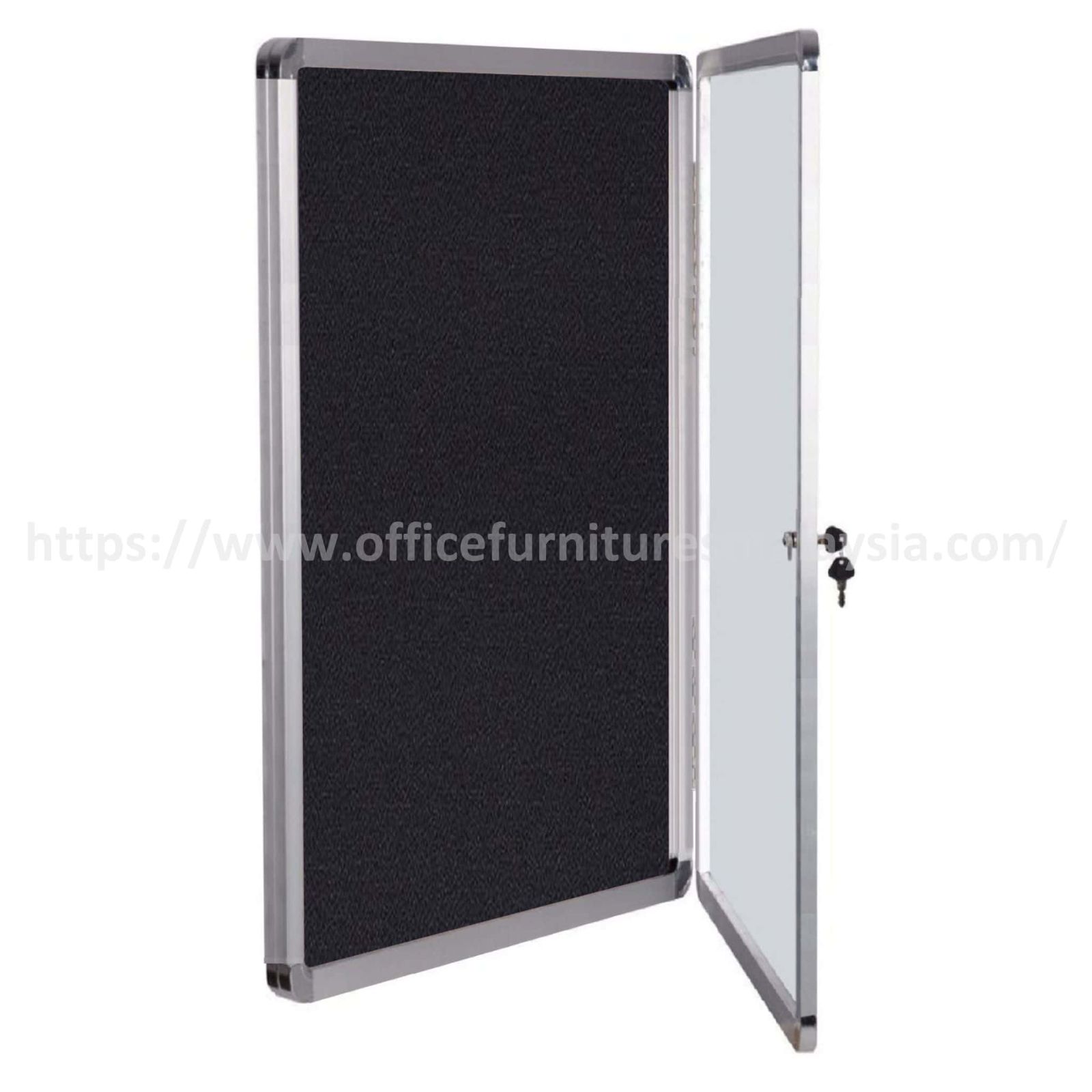 3 ft x 5 ft Display Case Notice Fabric Board OFMDCT35