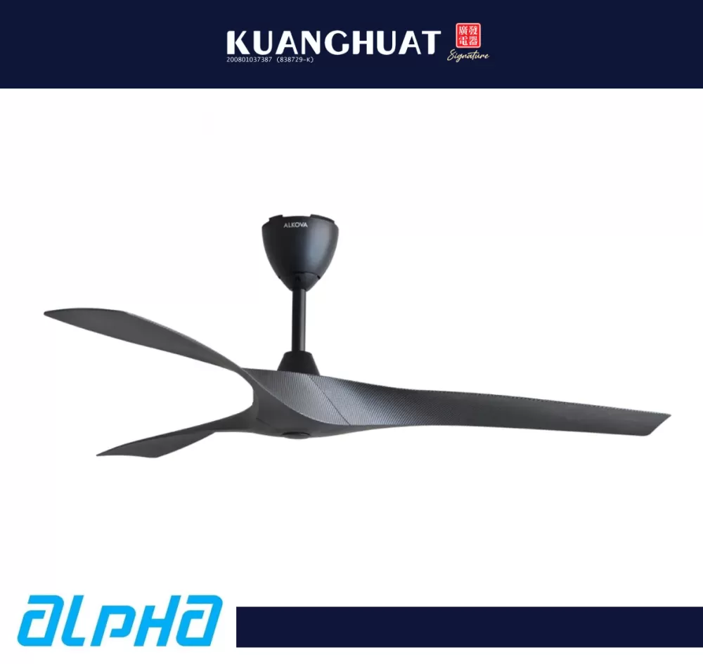 [PRE-ORDER 7 DAYS] ALPHA 56" ALKOVA Series Ceiling Fan AXIS-3B/56