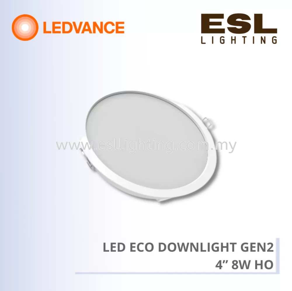 LEDVANCE DOWNLIGHT - LED ECO DOWNLIGHT GEN2 4" 8W HO