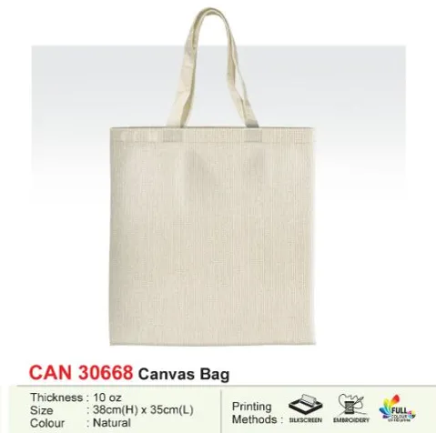 CAN 30668 Canvas Bag (i)