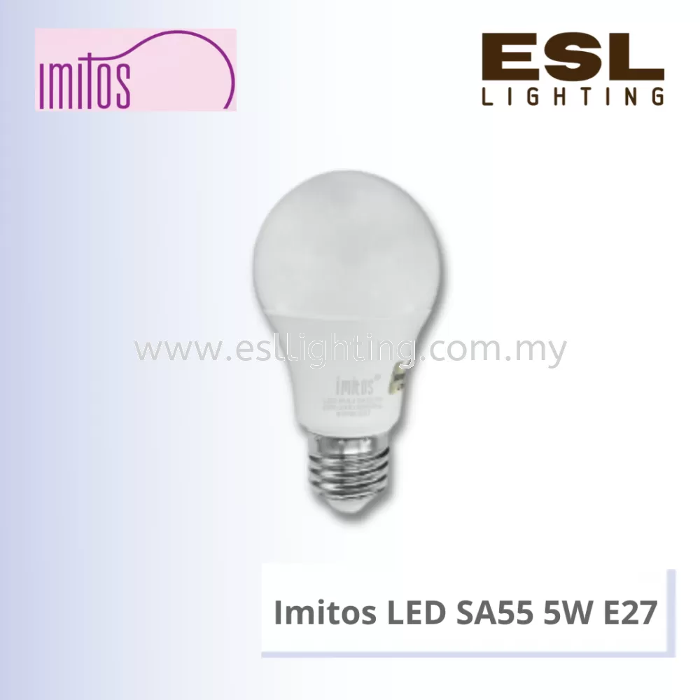 IMITOS LED BULB SA55 5W E27 - LED SA55 5W E27 [SIRIM]