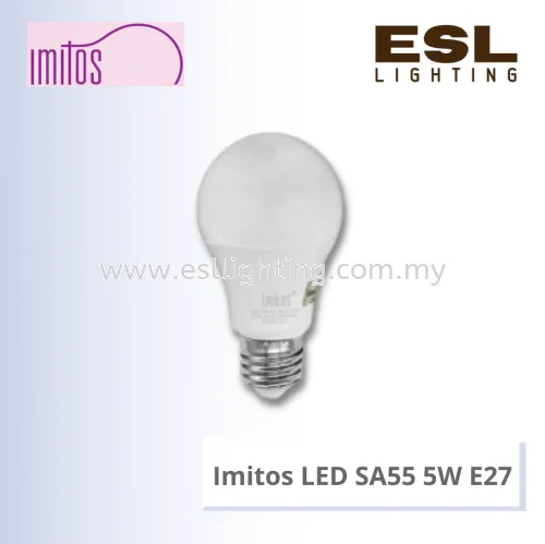 IMITOS LED BULB SA55 5W E27 - LED SA55 5W E27 [SIRIM]