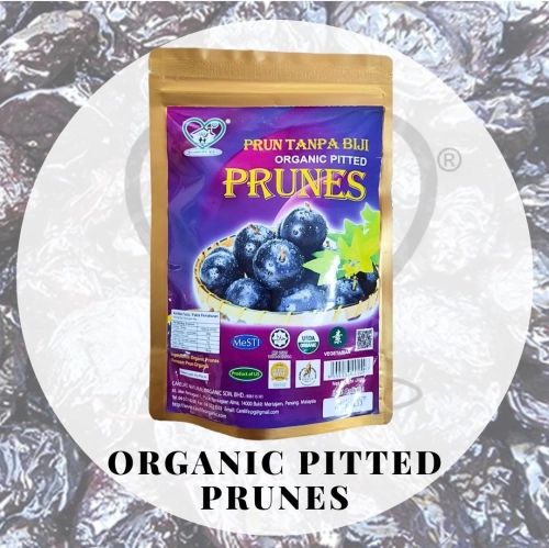 Organic Pitted Prunes 有机去核黑枣 (Carelife) 200g