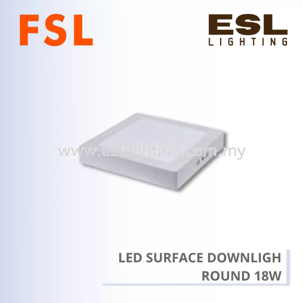 FSL LED SURFACE DOWNLIGHT SQUARE 18W