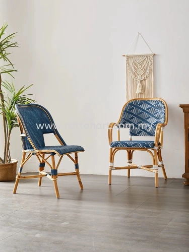 ATHENA. SYNTHETIC RATTAN DINING CHAIR