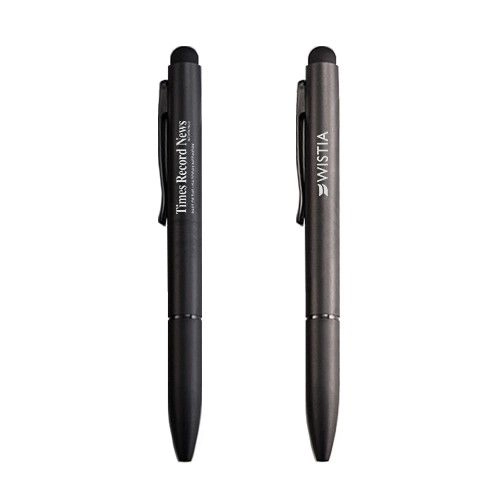 EXEC Twist Action Metal Ball Pen with Stylus