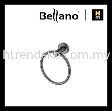 Bellano Towel Ring (Metal Grey) BLN7204MGSS