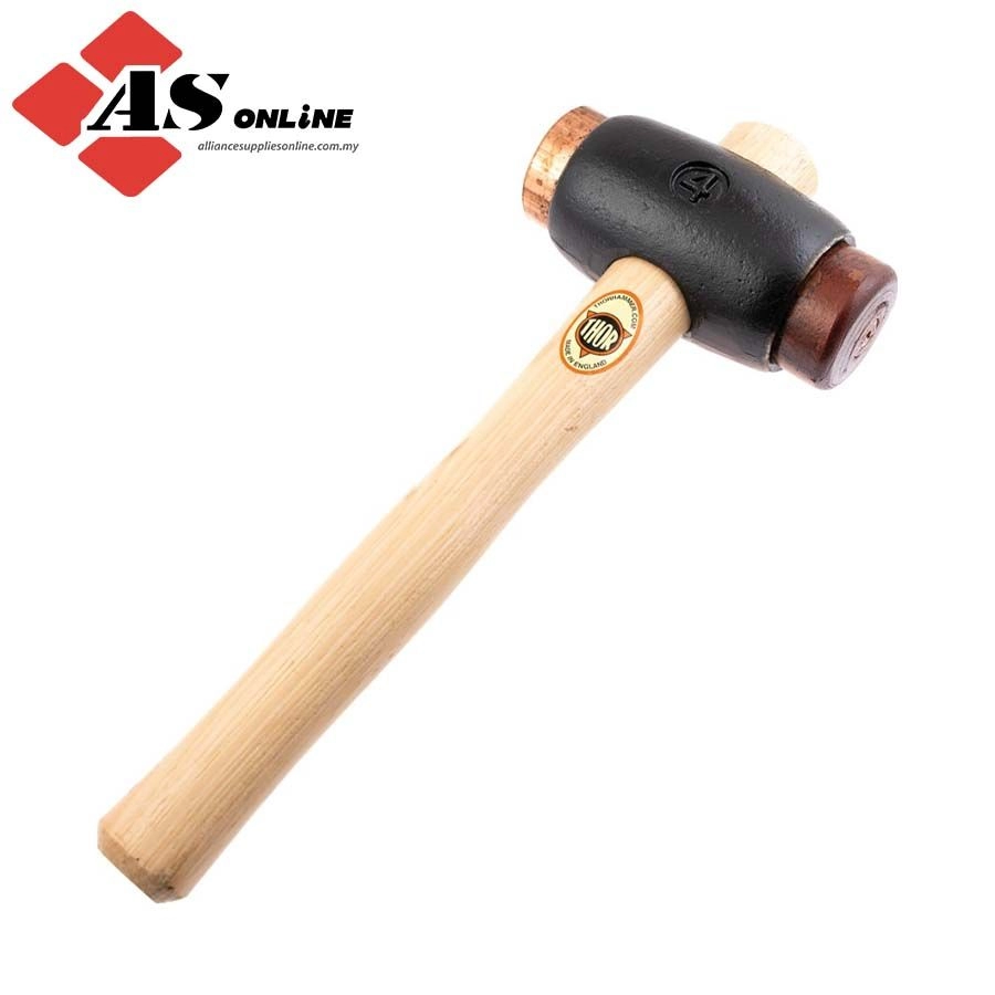 THOR Copper / Rawhide Hammer, 84g, Wood Shaft, Replaceable Head / Model: THO5270154E 