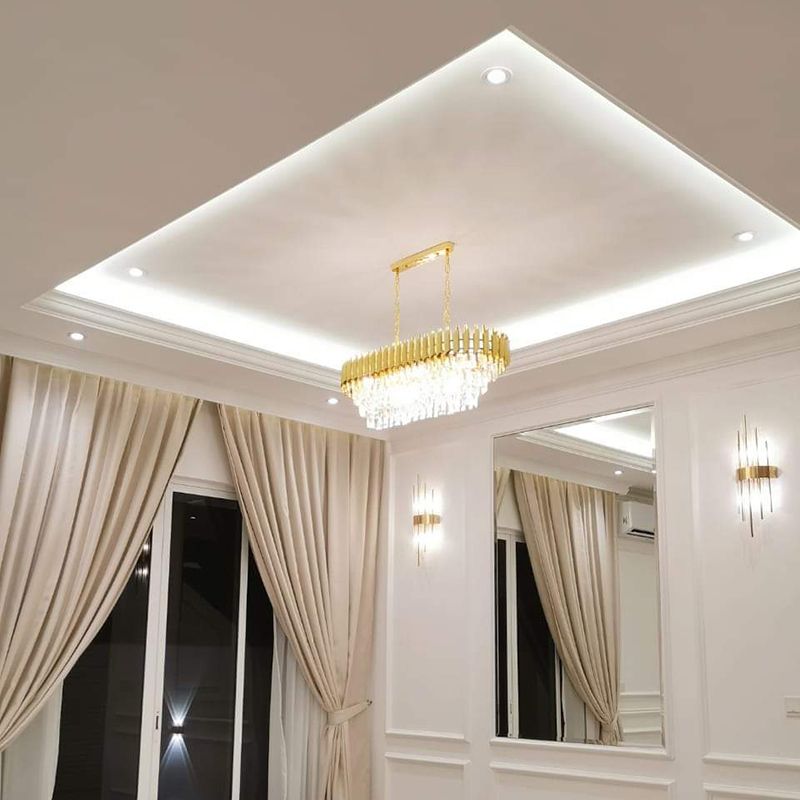 Plaster Ceiling Lighting Installation