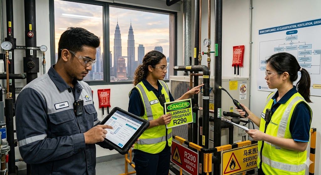 R290 refrigerant regulatory guidelines