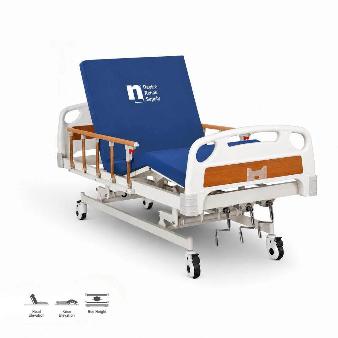 Hospital Bed 3 Function (Manual Hi-lo)