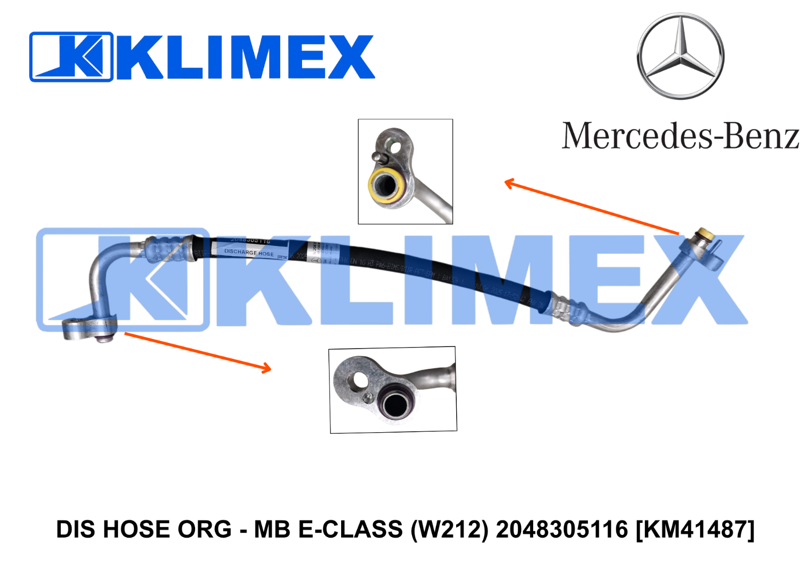 DIS HOSE ORG - MB E-CLASS (W212) 2048305116 [KM41487]