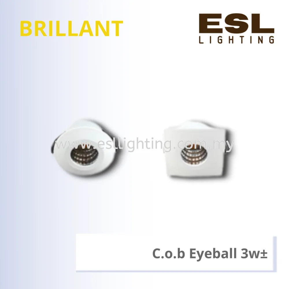 BRILLANT C.o.b Eyeball 3w - BML-018-3W